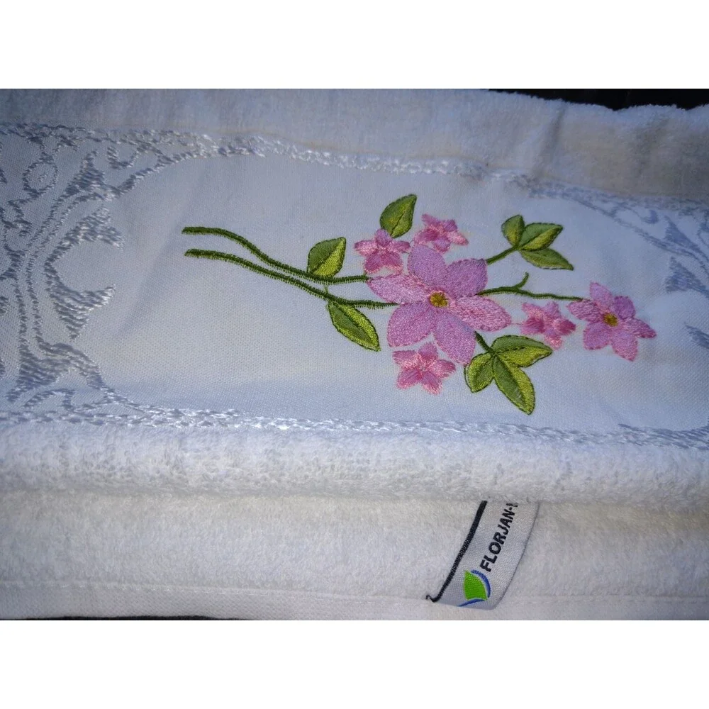 FlorJan-V Embroidery Towels New